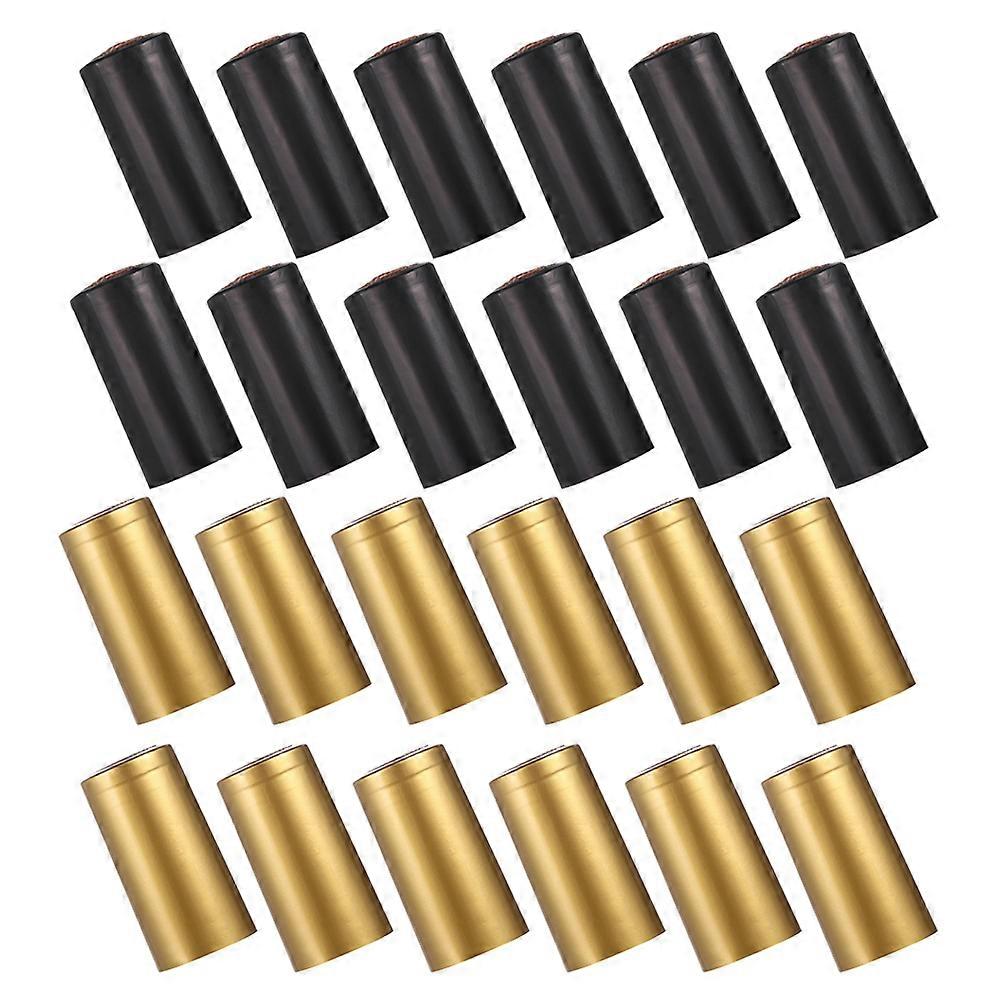 Heat Shrink Caps for Wine Bottles PVC Seal Wraps 400Pcs Assorted Colors