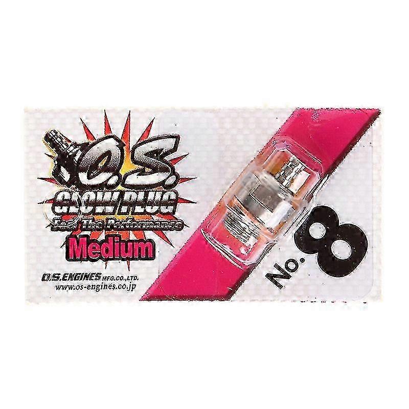 1 Stück Glühkerze für Os-Motor - 2-Takt, Nr.8 Os8
