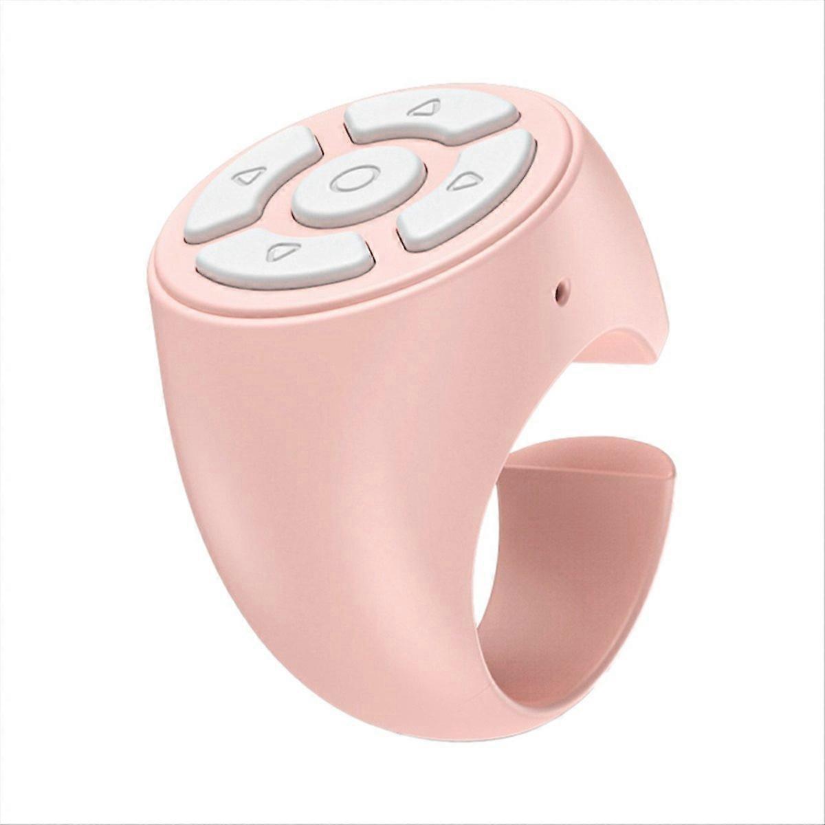 Bluetooth Remote Control for Tablets & Phones Camera Controller Pink