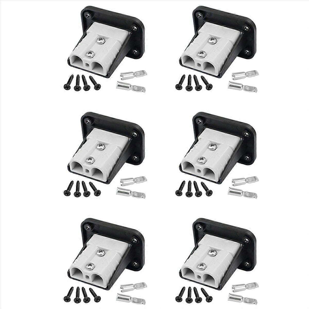  Flush Mount for Anderson Plug 50A Connector Kit Mounting Bracket