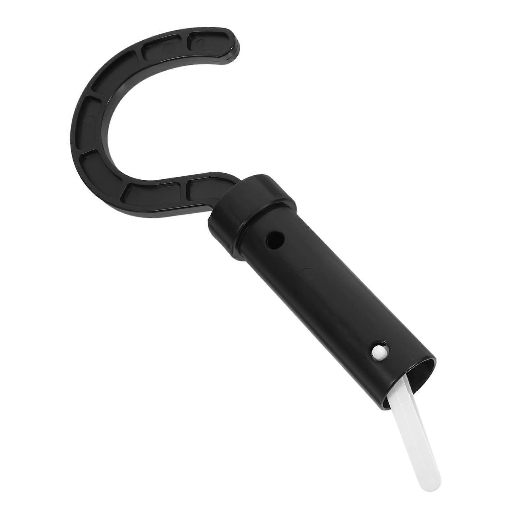 Pool Robot Hook for Telescopic Pole Universal Attachment Quick Retrieval and Durable Storage