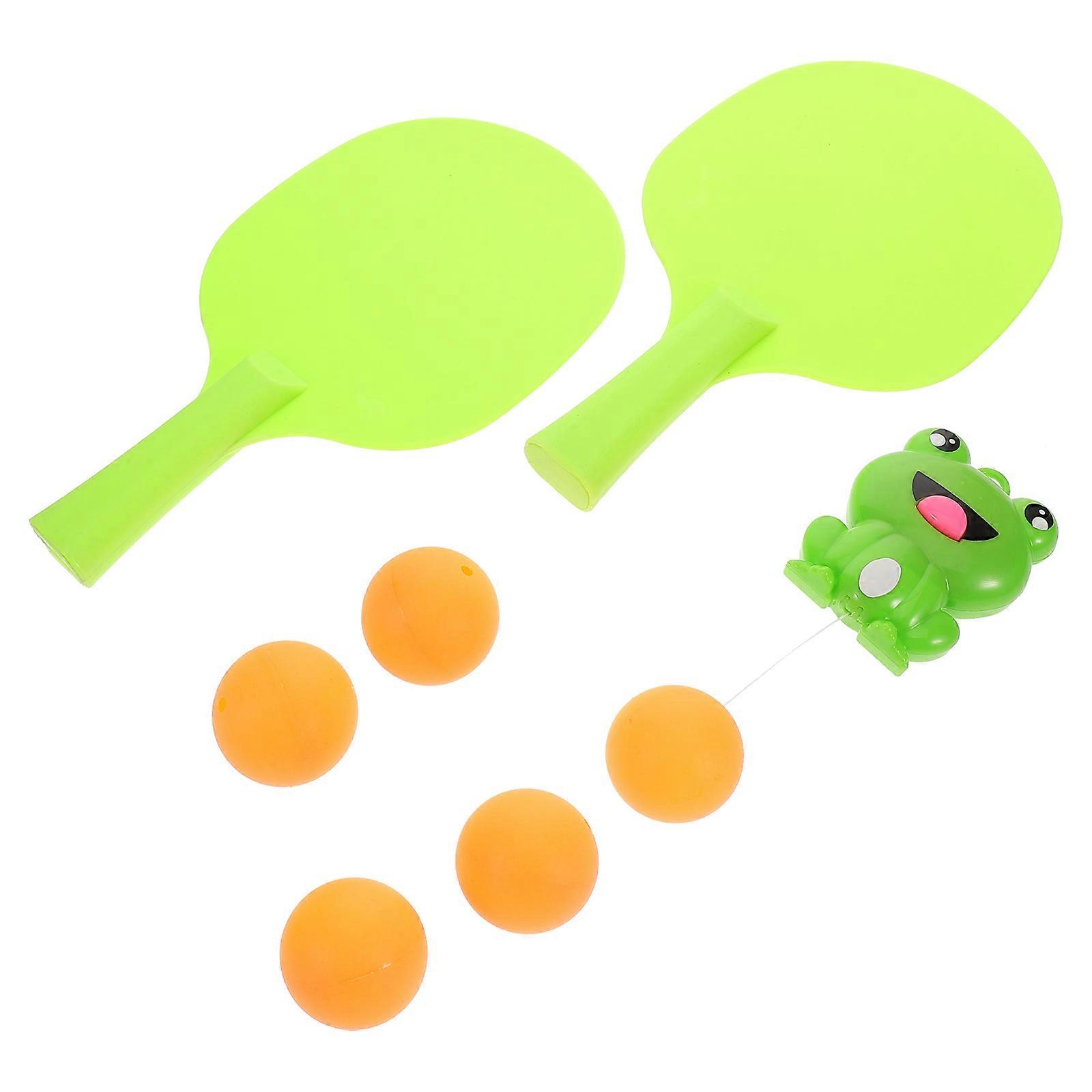 Table Tennis Training Device Hanging for Kids 1Set Indoor Activity Kit