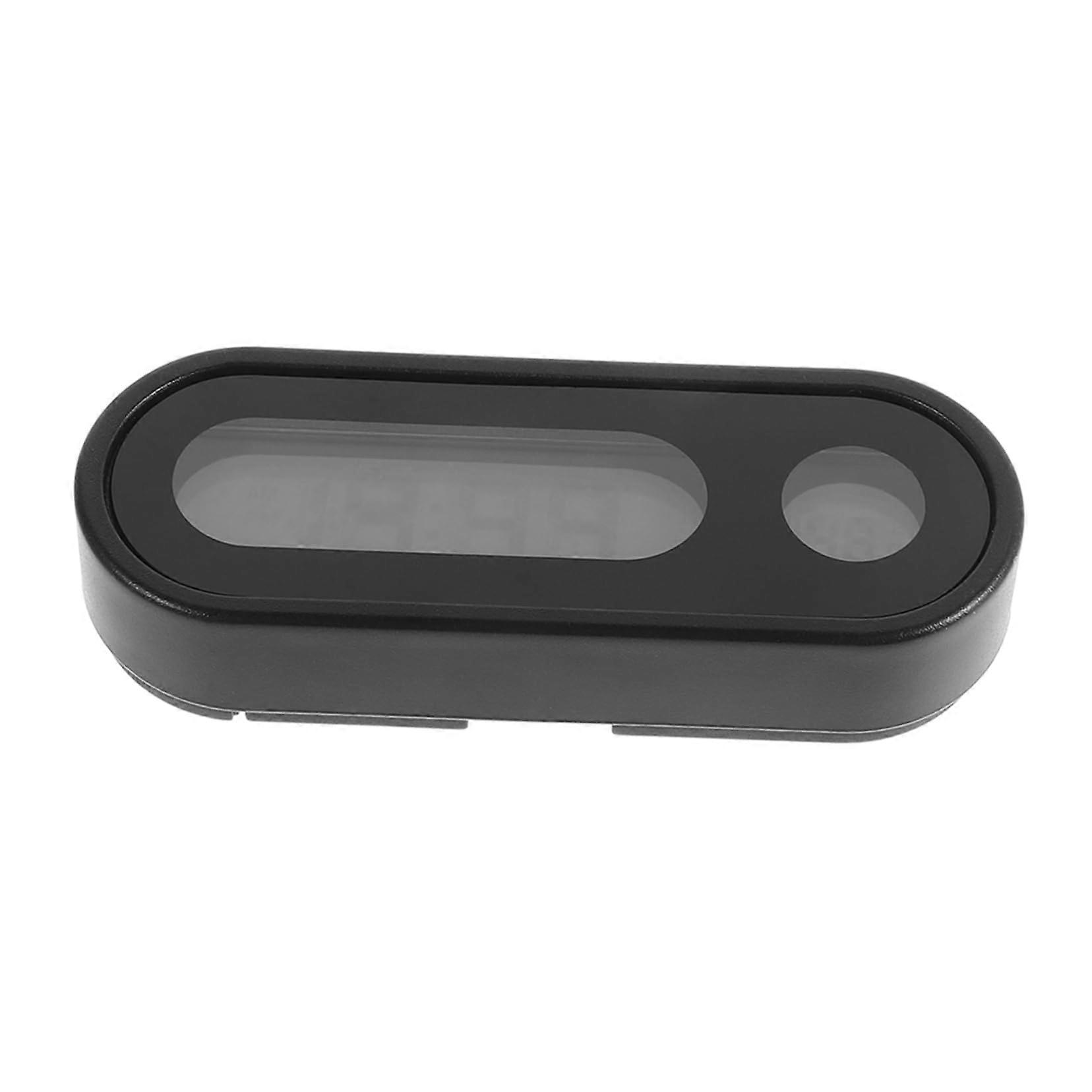 Car Dashboard Clock with Backlight and Dual Time‑Temperature Display for Cars and Trucks