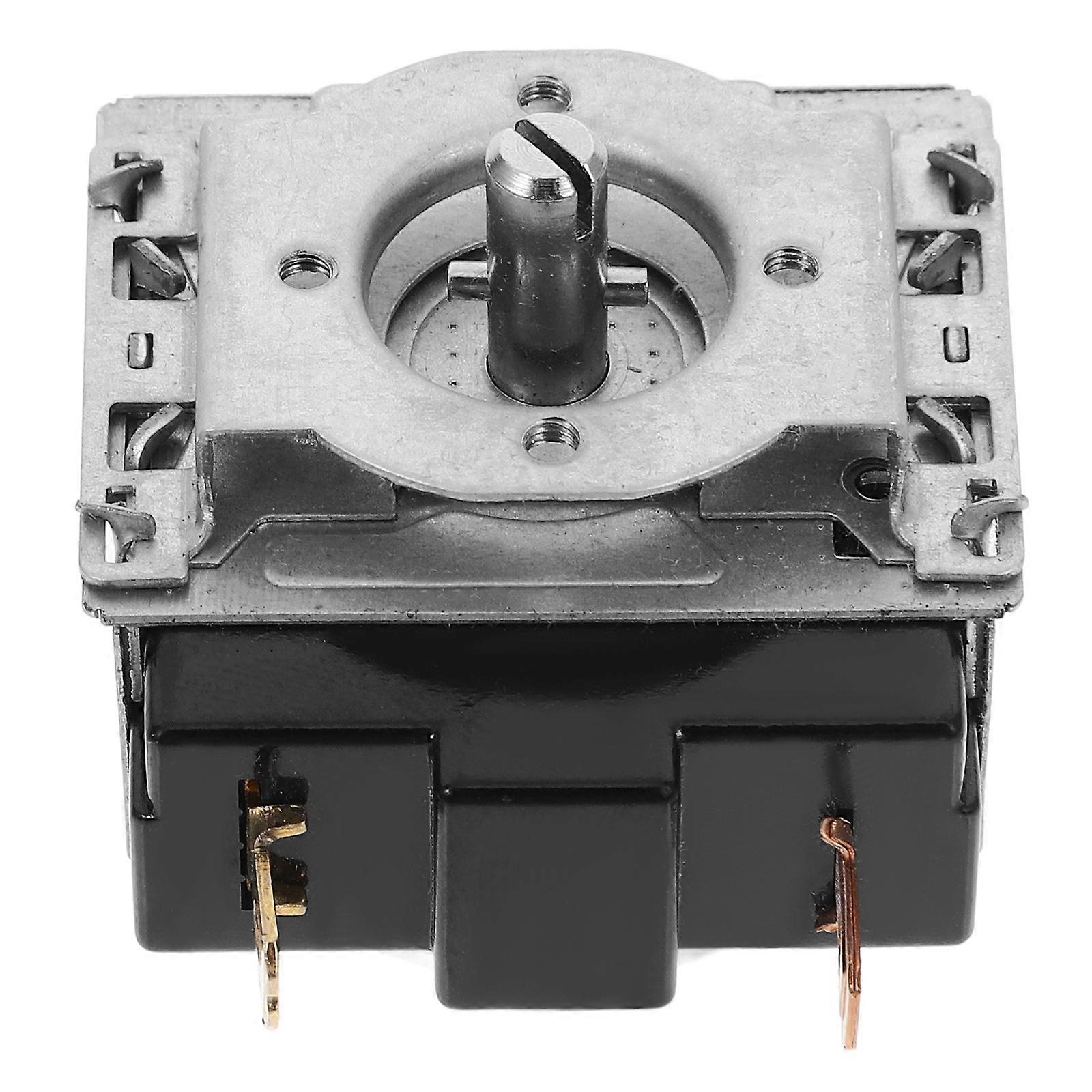 Timer Switch for Cooking with 60 Minutes Mechanical Timer and Round Shaft