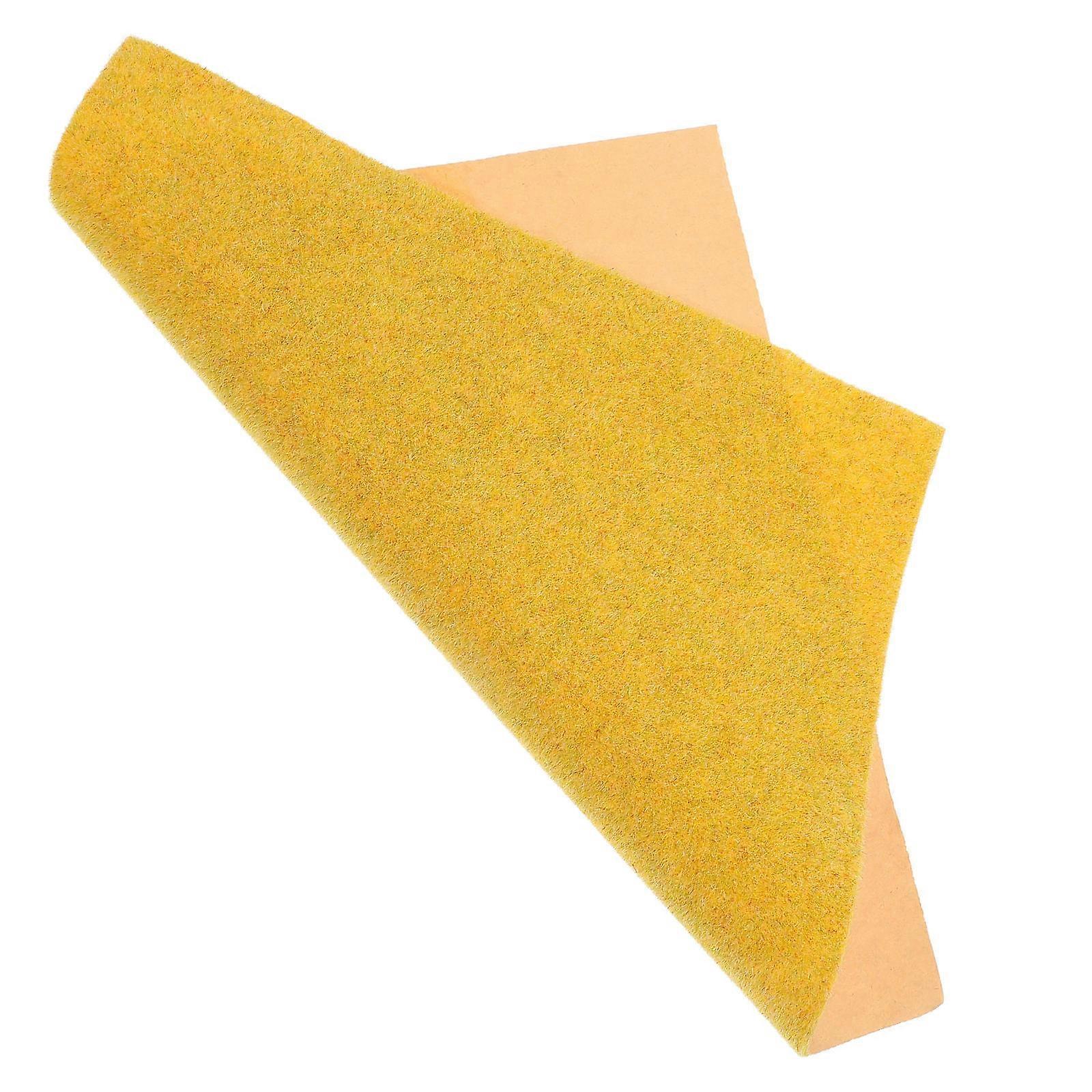 Golden Artificial Model Grass Mat Fake Grass for Decoration