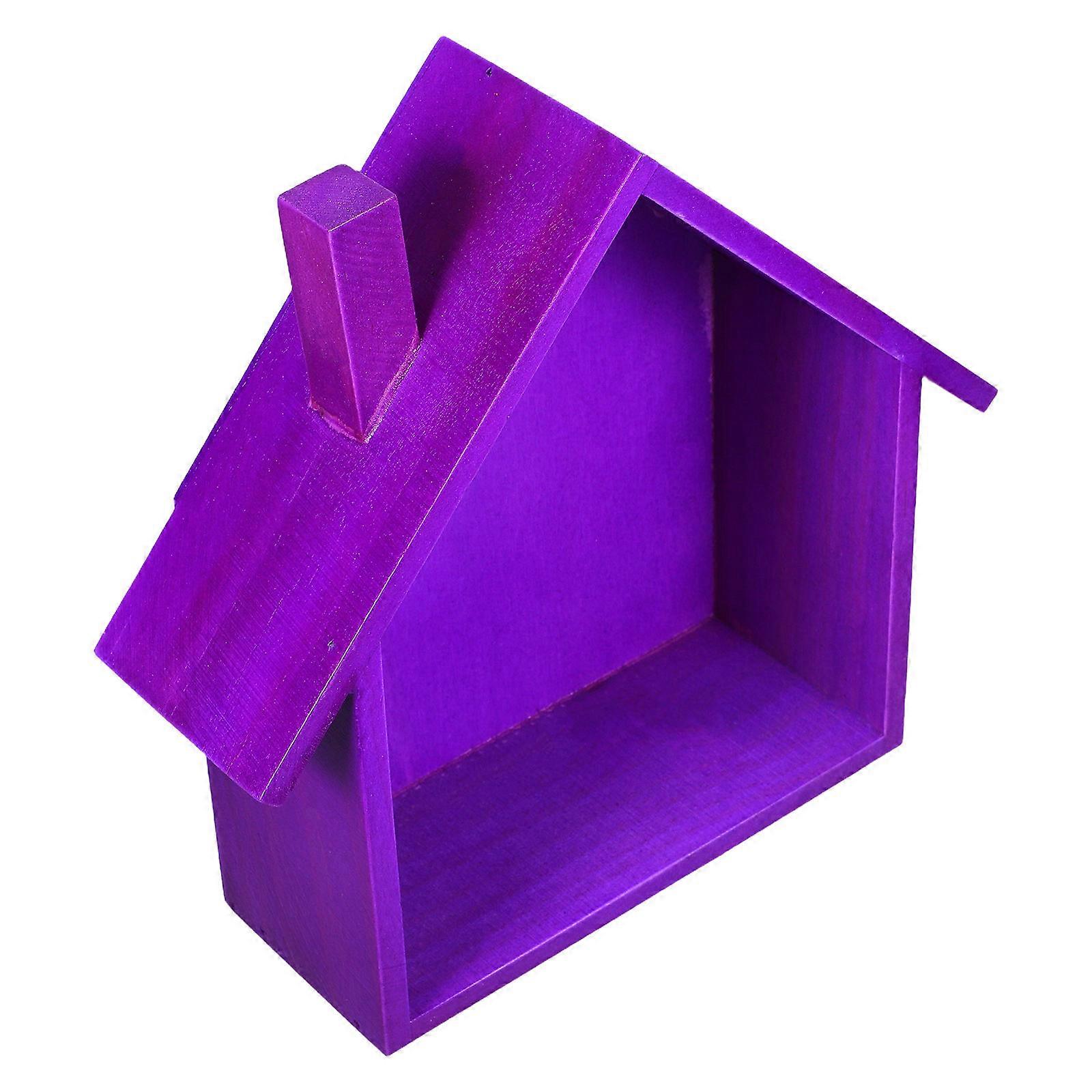 Wooden Wall Shelf for Home Display with Multifunctional Design