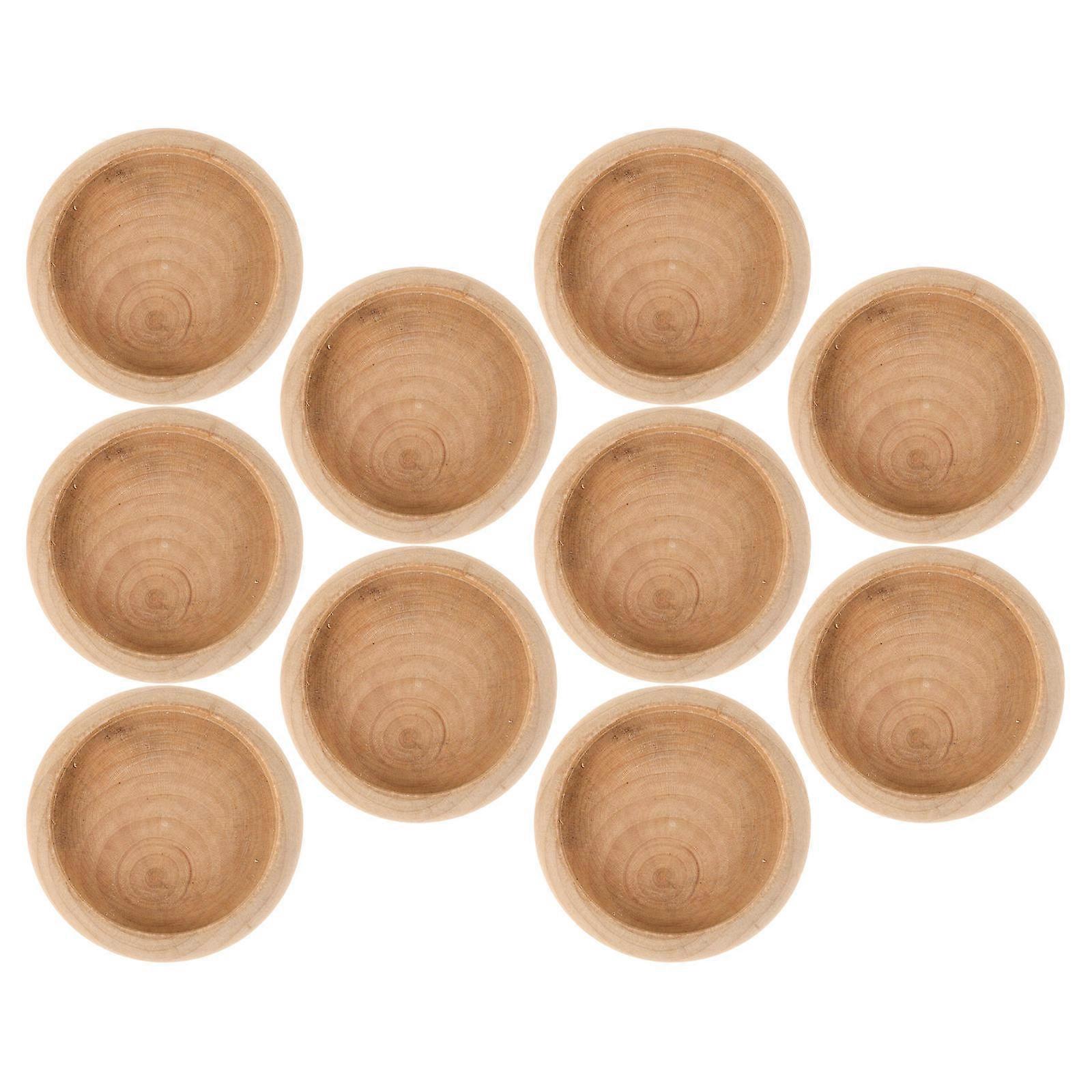 Wooden Artware Base for Convenient Needle Cushion with 10Pcs Pack