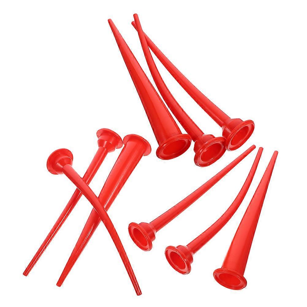 Glass Sealant Caulking Extension Nozzle 9Pcs for Accurate Application