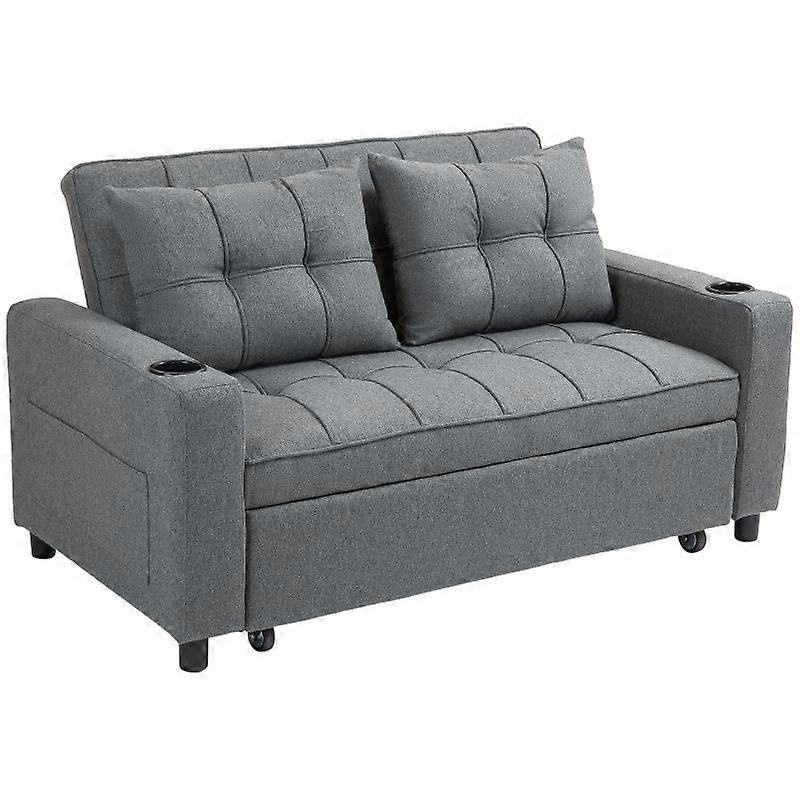 Two Seater Pull Out Sofa Bed for Living Spaces