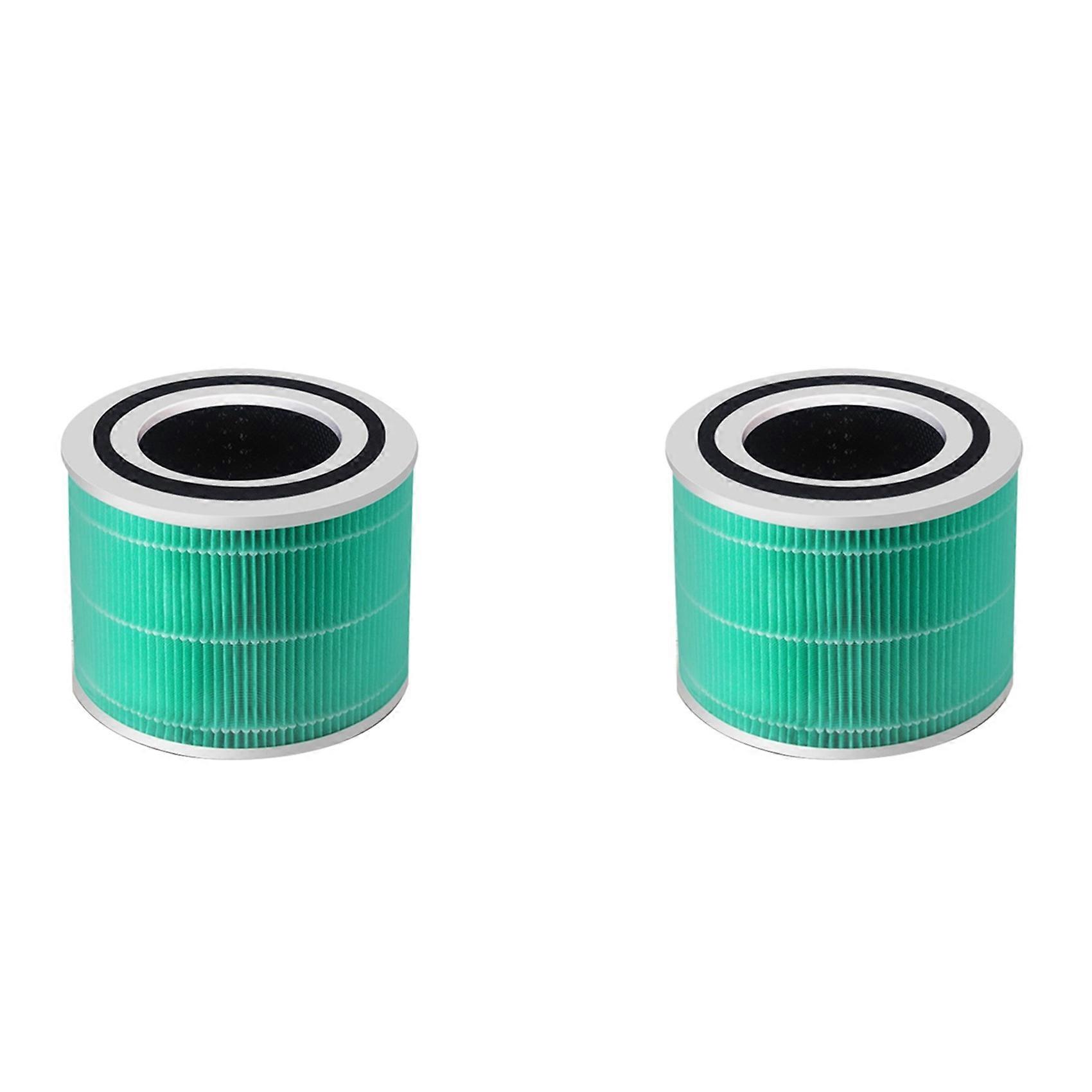 2X Hepa Filter for Levoit Core 300-RF HEPA Levoit Activated Carbon Filter Core 300 Levoit Air Purifier Filter,Green