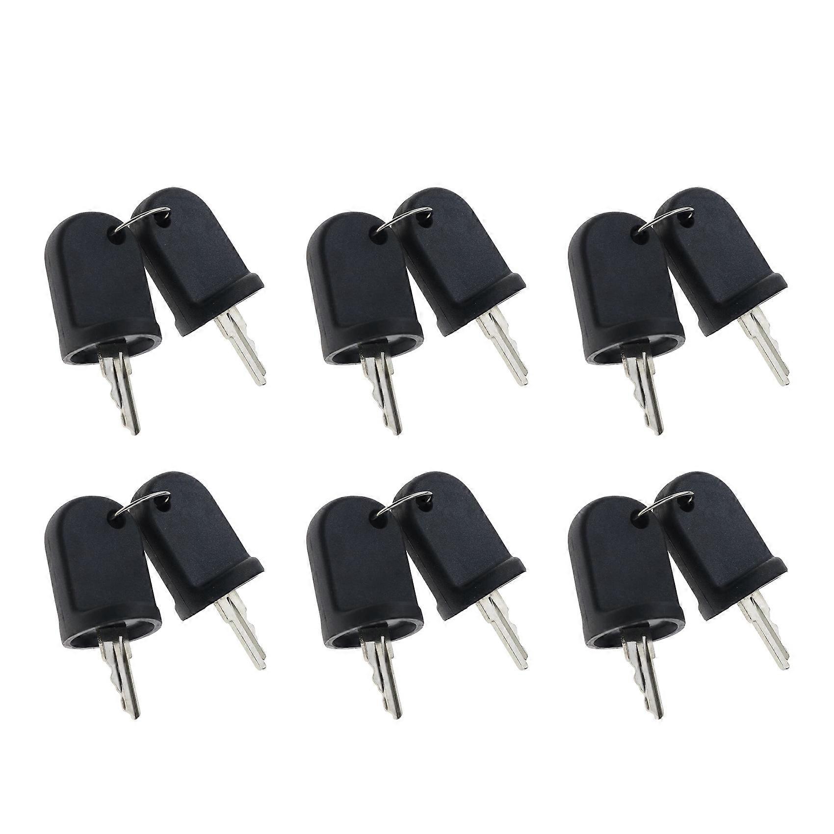 12PCS Ignition Switch Keys Compatible for EZGO RXV G&E 611282 605946 606993