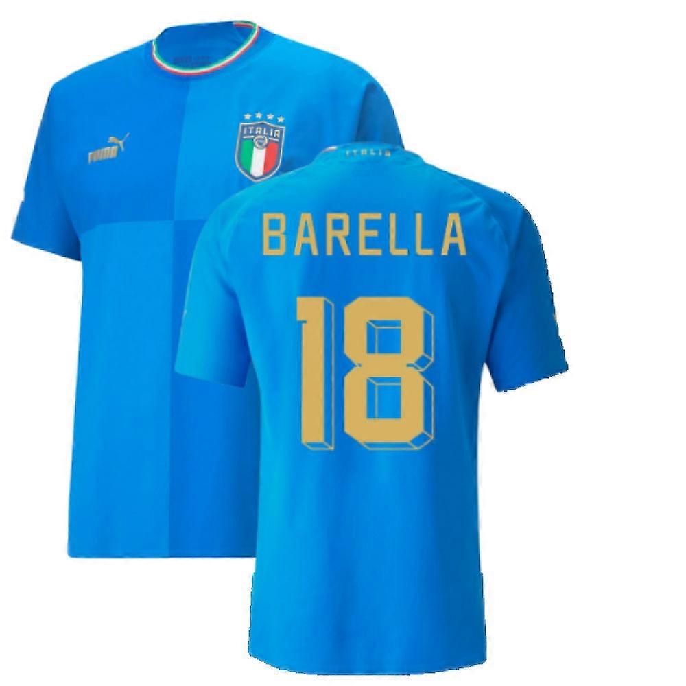 2022-2023 Italy Authentic Home Shirt (BARELLA 18)