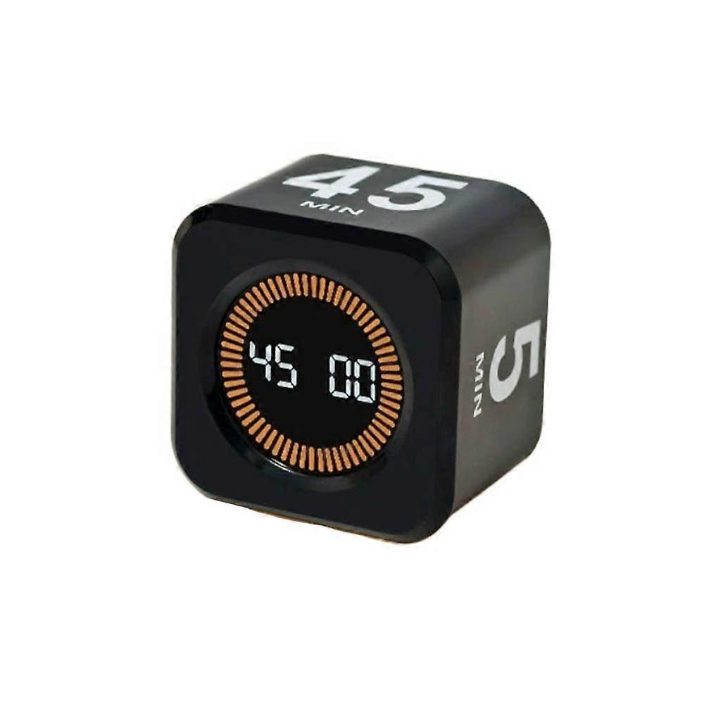 4 Preset Time Visual Flip Timer Gravity Sensor Cube Shape Gravity Sensor Timer LED Display Countdown Function