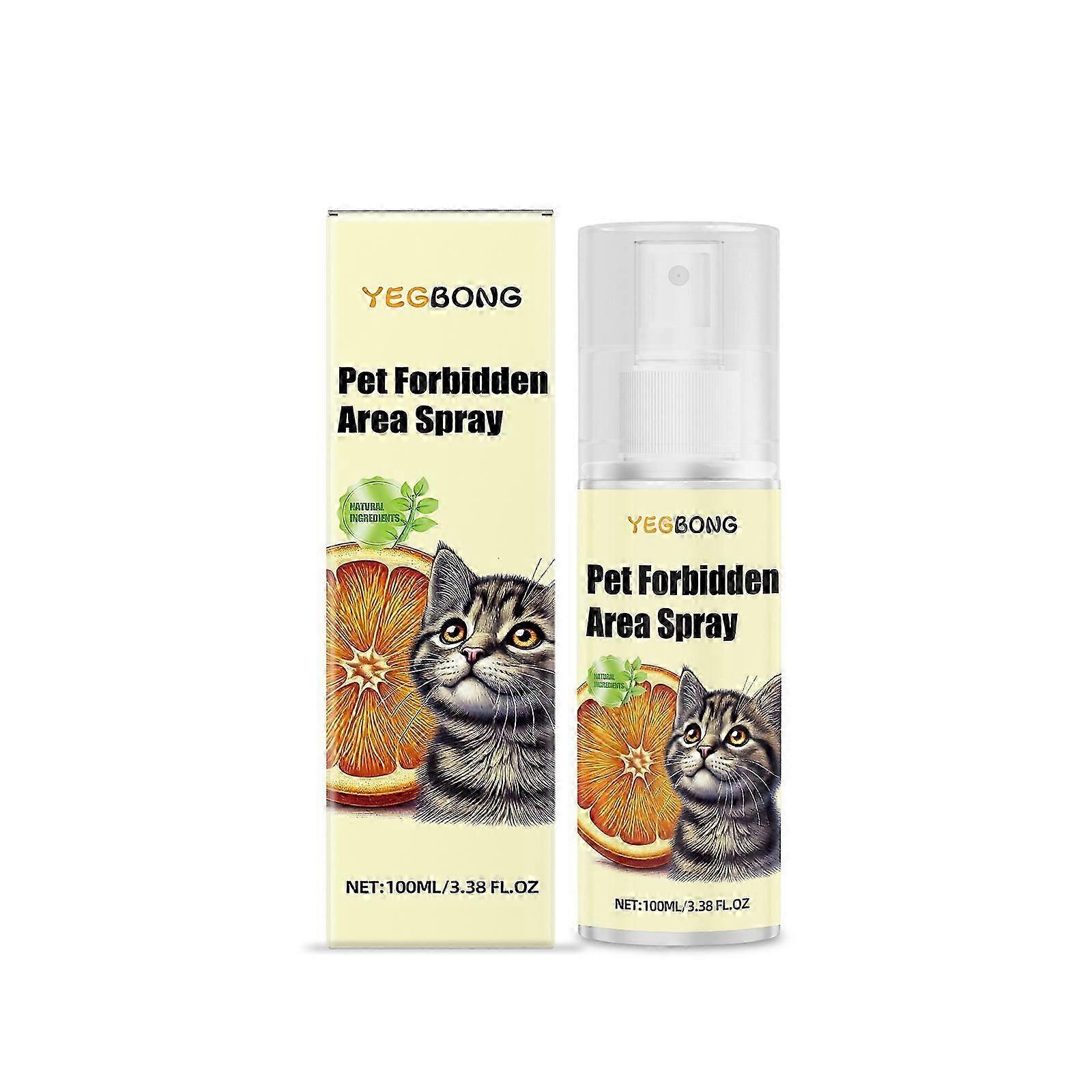 Indoor Cat Repellent Spray - Safe Anti-Scratching & Urine Deterrent, Easy to Use, 100ml