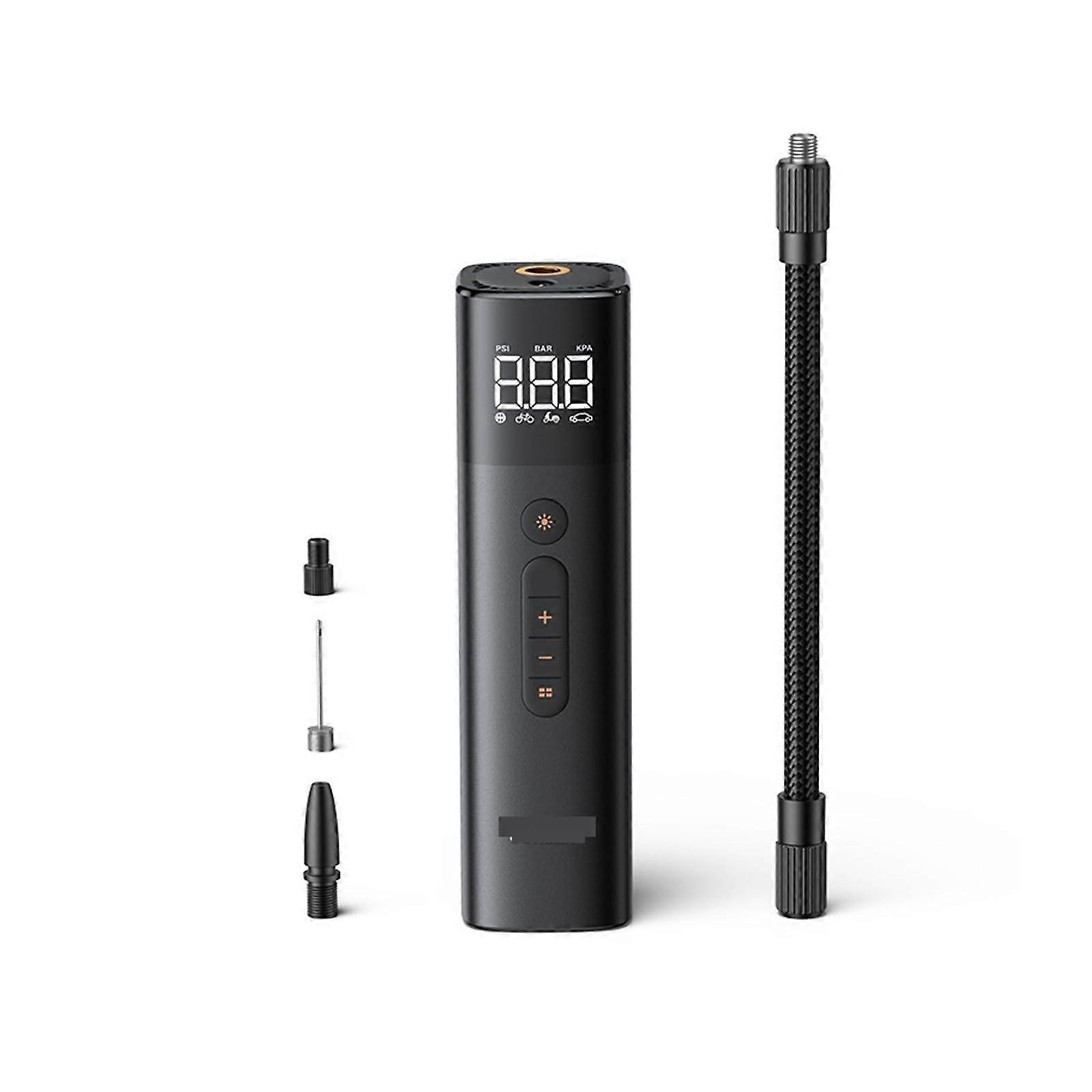 Portable Car Tire Inflator with Digital LCD Display, Fast Inflation 12V Air Compressor for Cars, Motorcycles, Bikes, and Inflatables