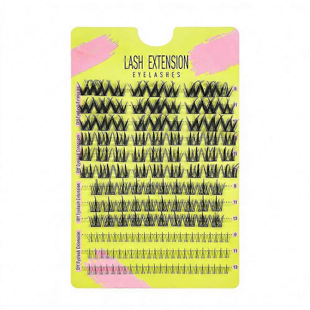 Individual False Eyelashes Segmented Cluster Eye Lashes Curl Lash Party