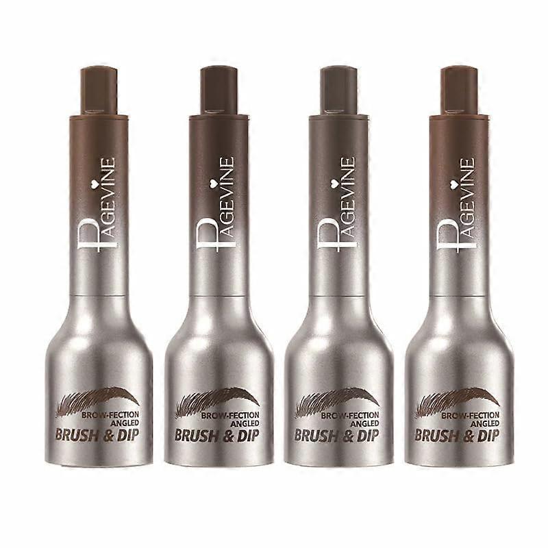 Eyebrow Pomade Waterproof with Large Brush Tip for Natural Definition, SmudgeProof Long Lasting Wear