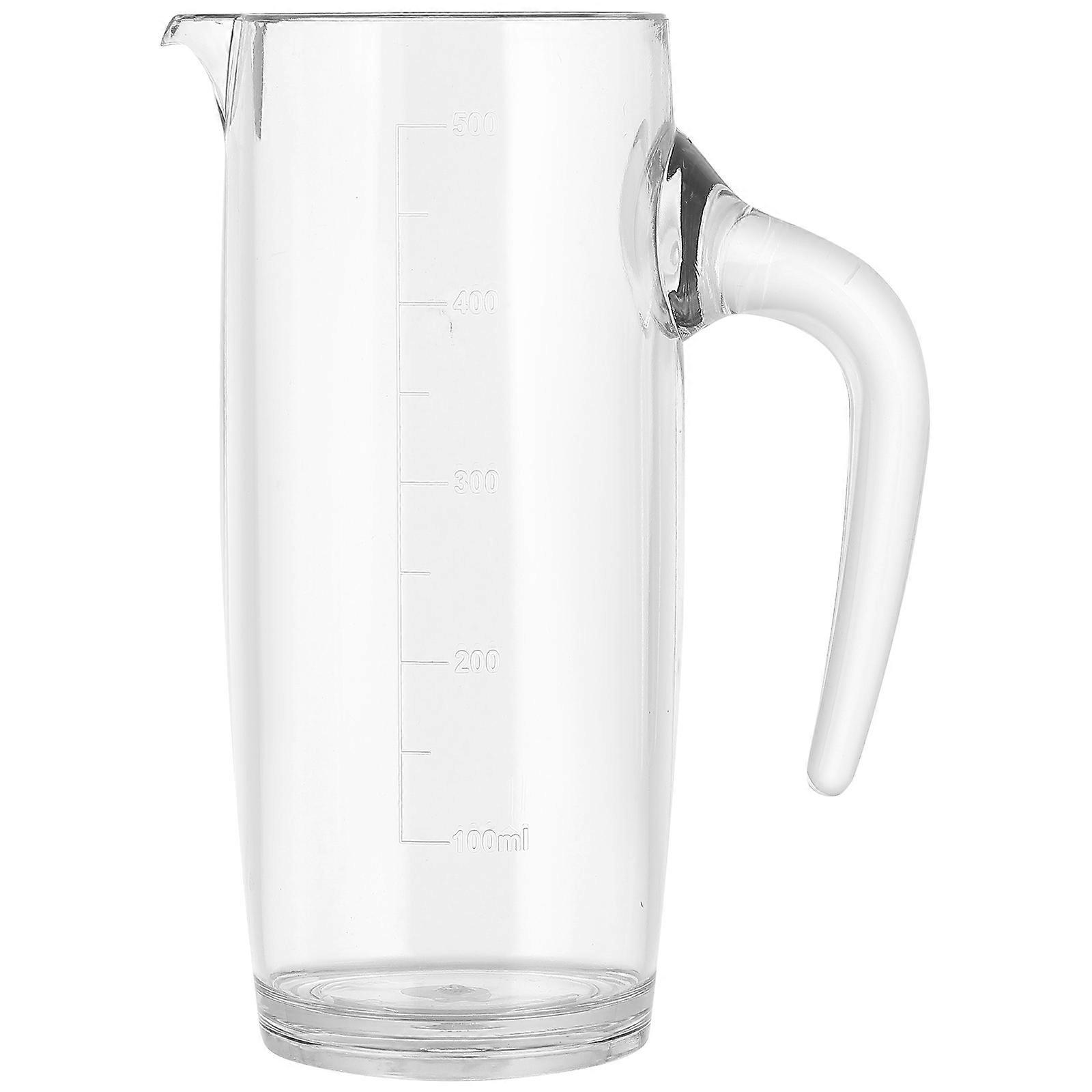 Transparent Wine Decanter for Separating Wine with Scale 500Ml Capacity