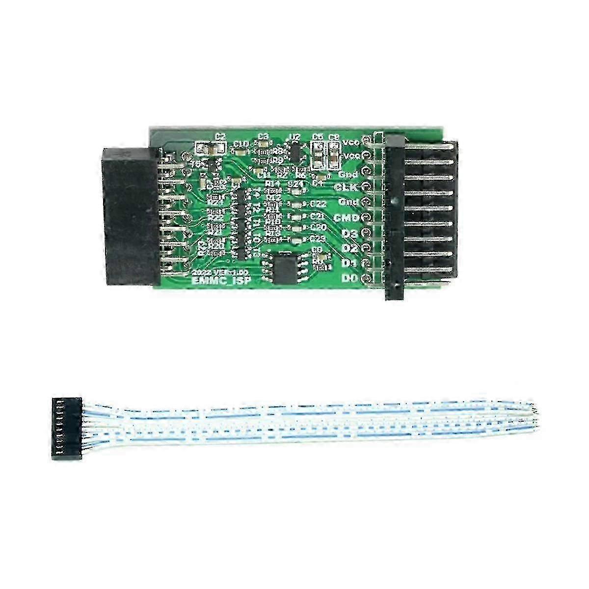 2025 Emmc-isp Special Adapter Online Programming Anti-interference For T48 (tl866-3g) Programmer Only