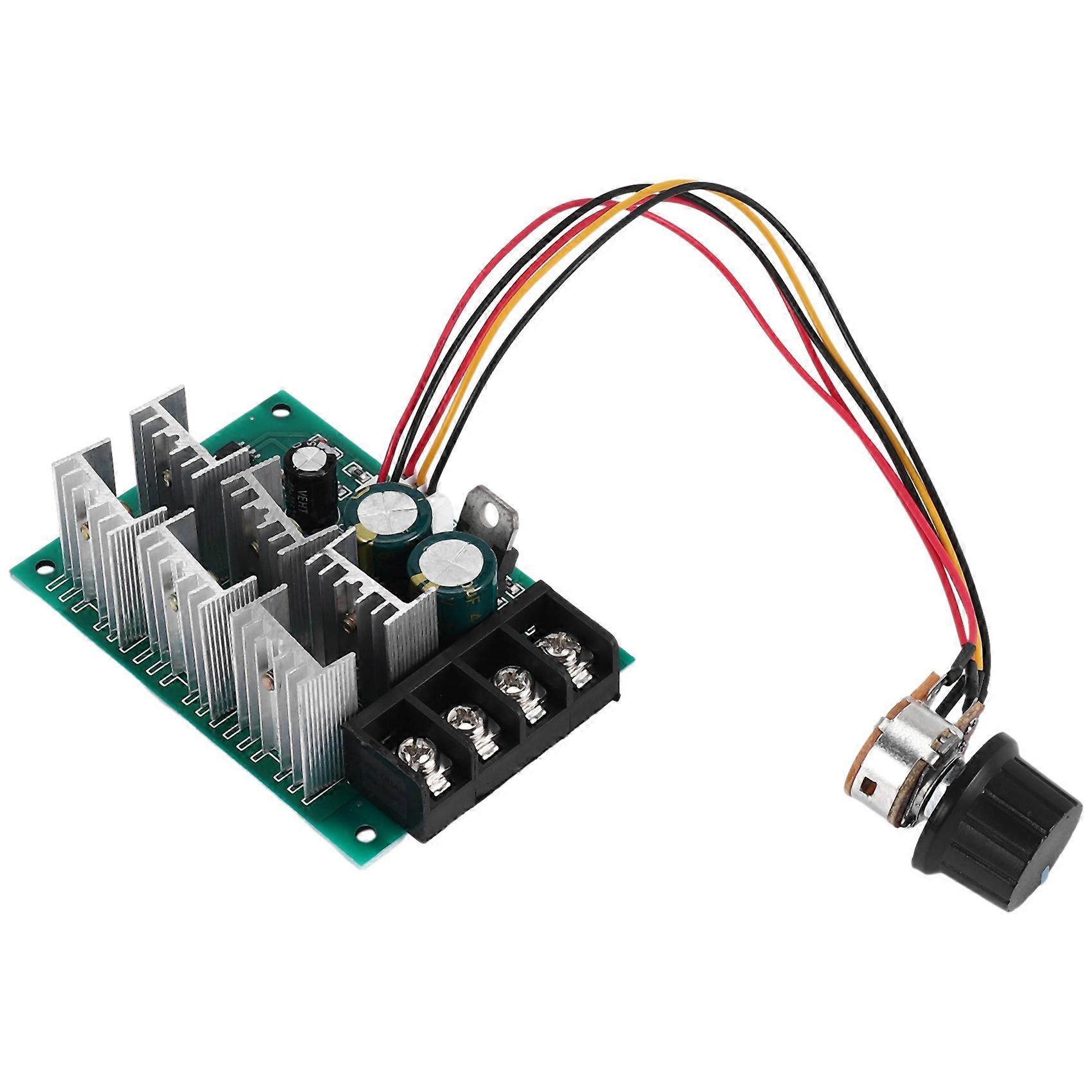 DC 9V-55V 12/24/36V 40A Motor Speed Controller with Reversible Switch