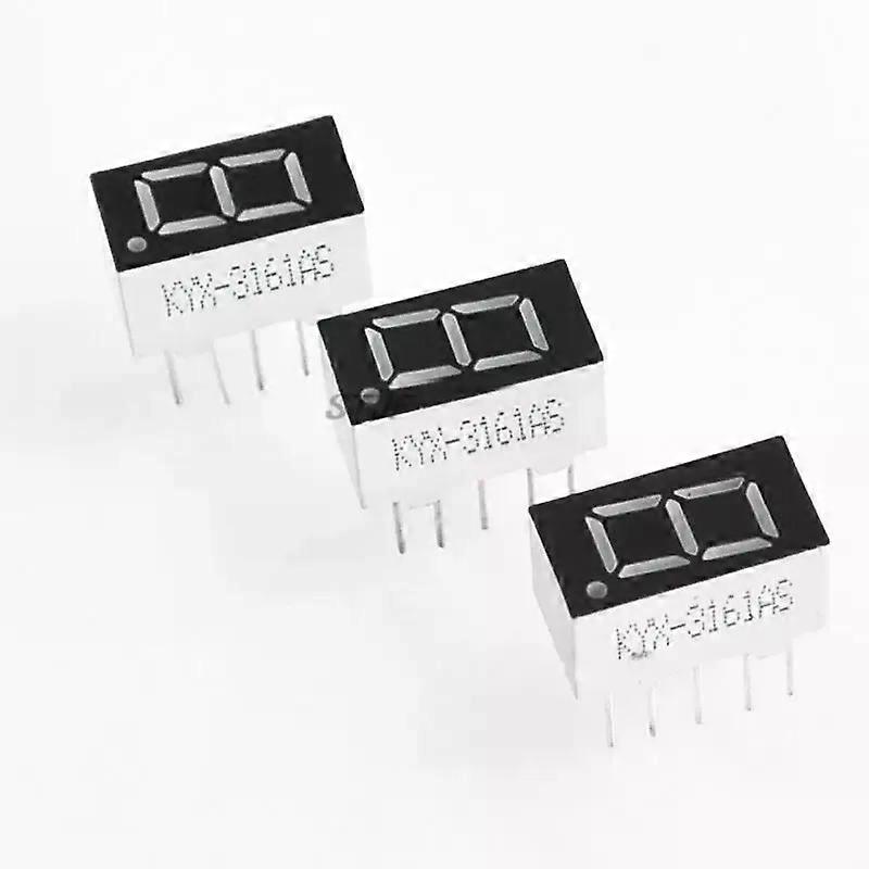 20PCS LD-3161AS 1 Digit 036 RED 7 SEGMENT LED DISPLAY COMMON CATHODE
