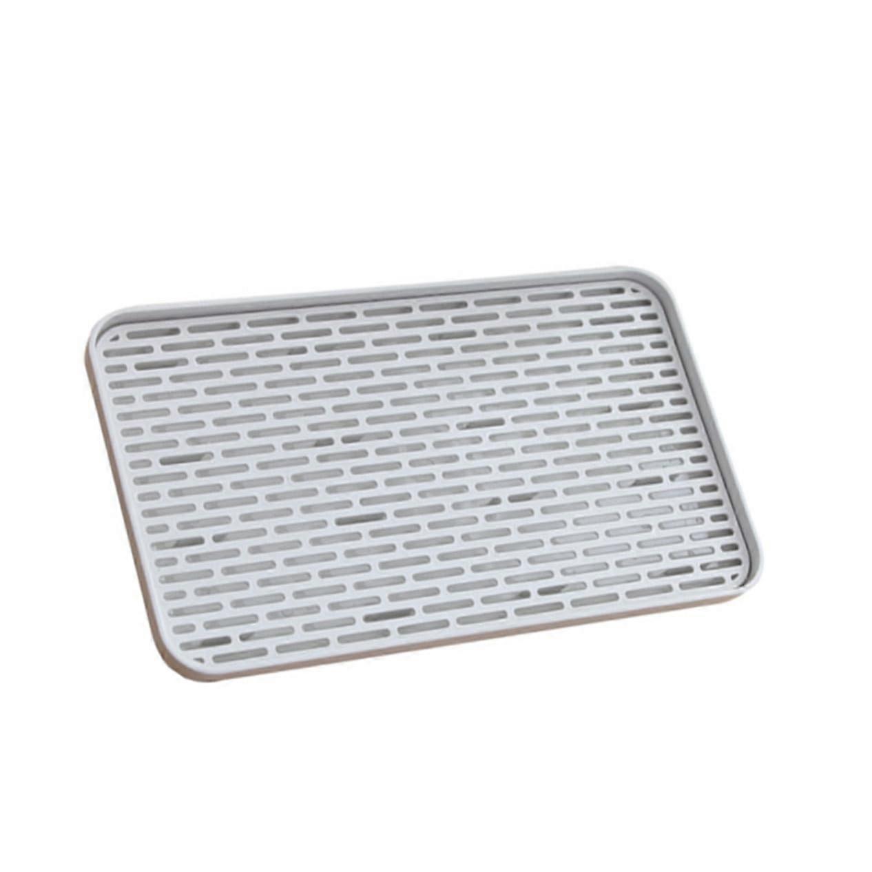 Bottle Drying Rack with Drain Tray NonSlip Kitchen Organizer for Cups Utensils and Multi Bottles