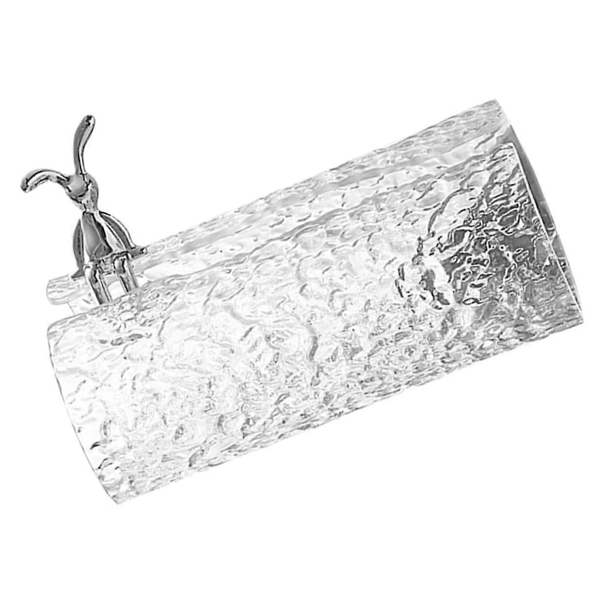 Creative Rabbit Tissue Box Holder, Compact Decorative Napkin Storage Case for Home Office Desk