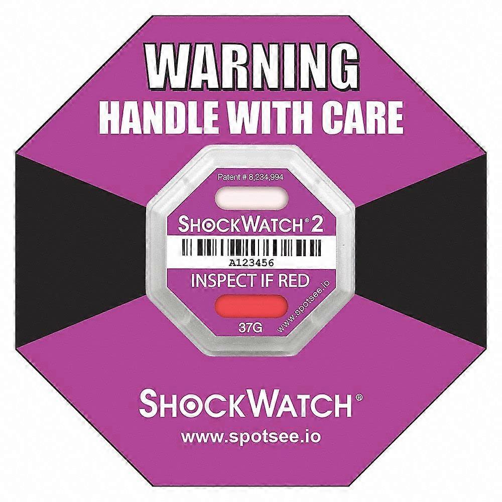 37G Shock Indicator Label 50 Pack Irreversible Impact Indicator for  and Shock Event Detection