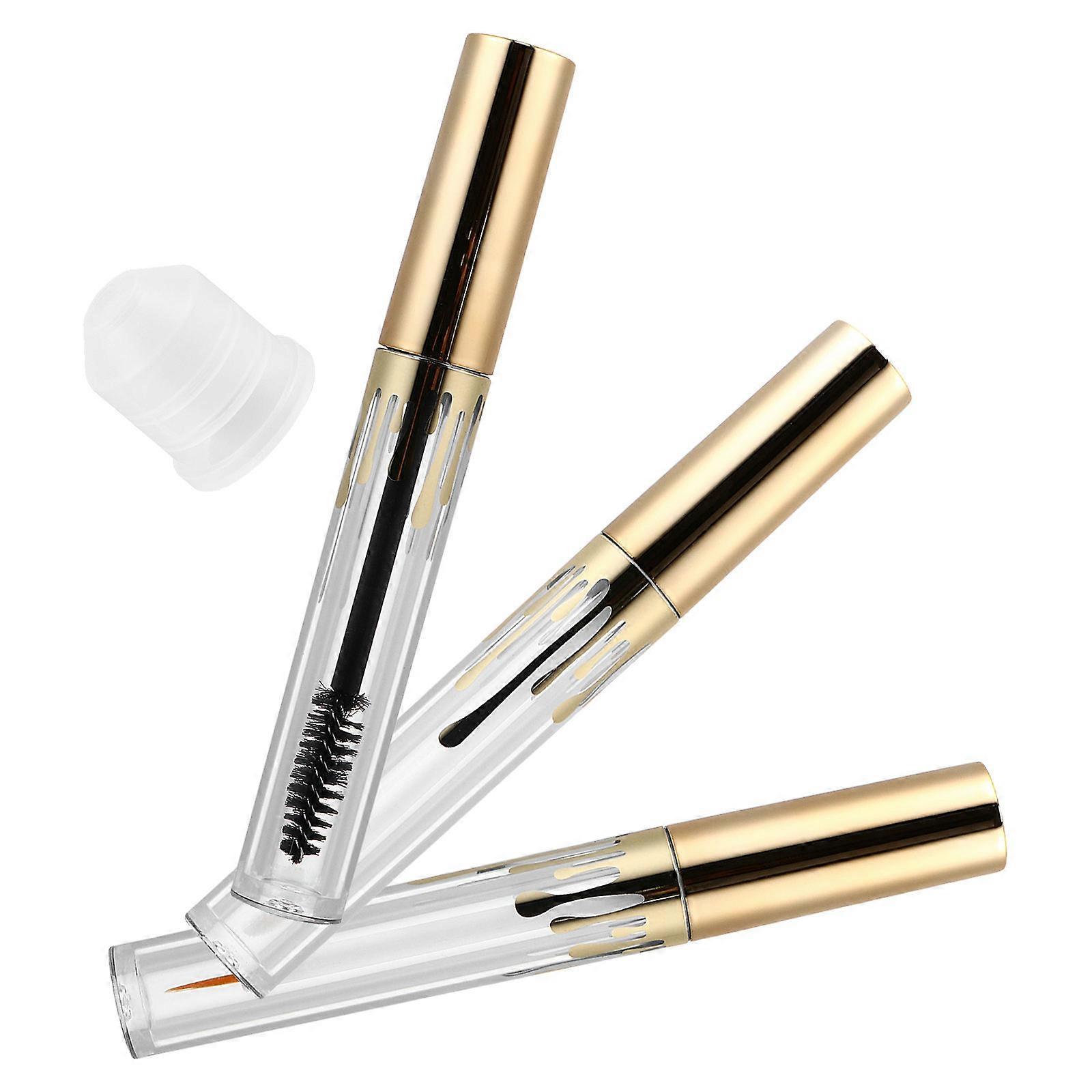 Lip Gloss Container for DIY Use with 9Pcs Empty Plastic Cosmetic Tubes