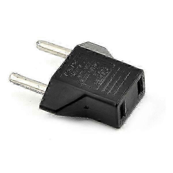 Flat to Round Power Plug Converter