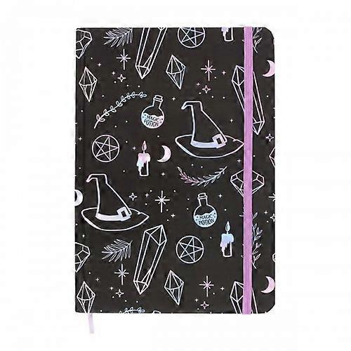 Something Different Crystal Witch Print A5 Notebook