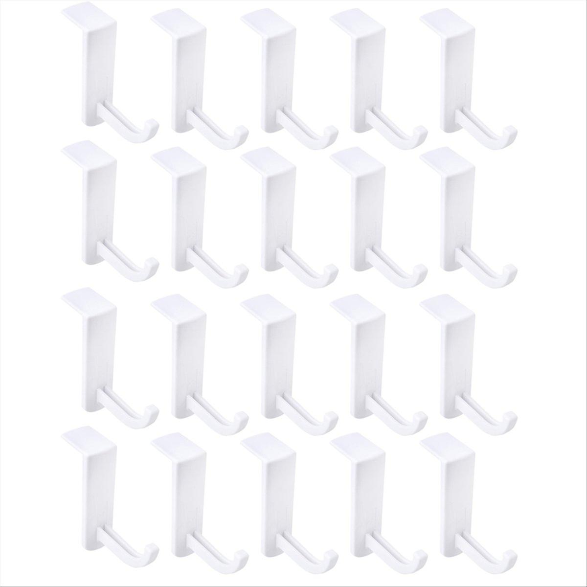 Hook Headphone Stand Headset Stand Computer Headphone Storage Hook Office Cable Organizer White