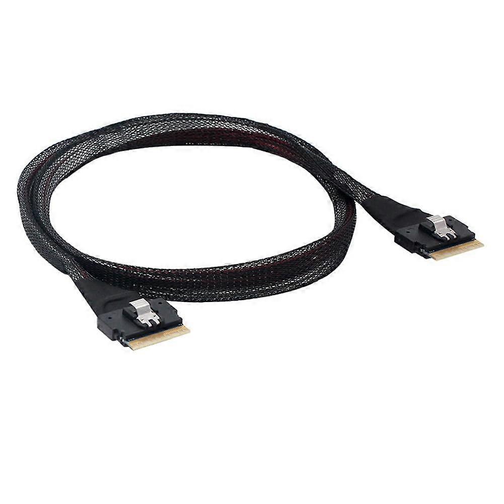 Slim SAS 4.0 SFF8654 8i 74pin Cable for PCIE Server Speed Data Transfer
