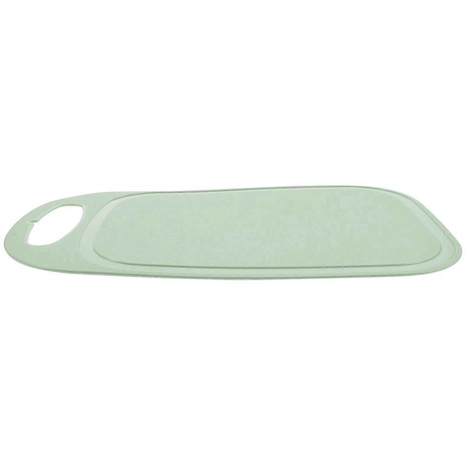 Green Cutting Board for Home Use Straw Round Multifunctional Chopping Board