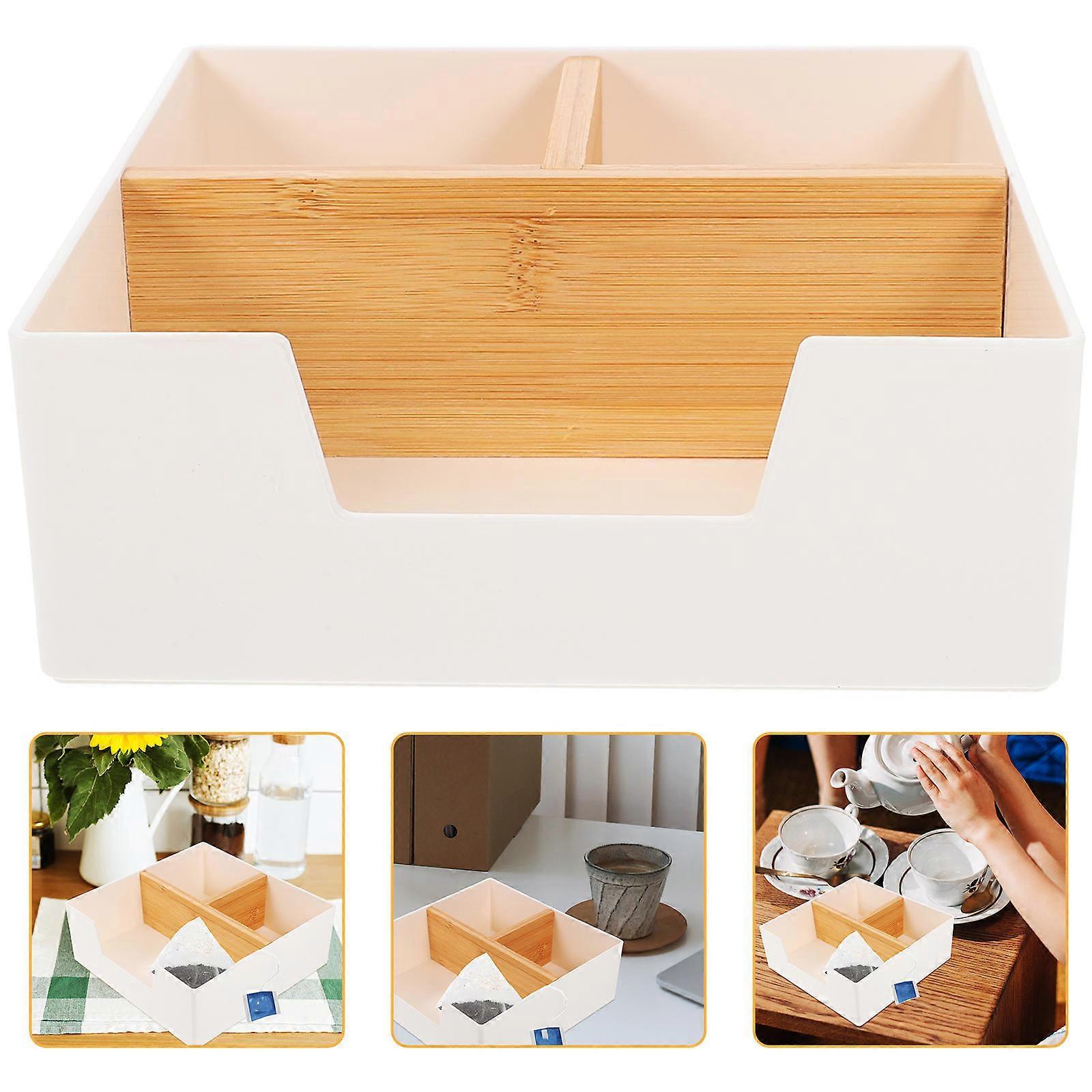 Tea Bag Holder Coffee Storage Box for Organization