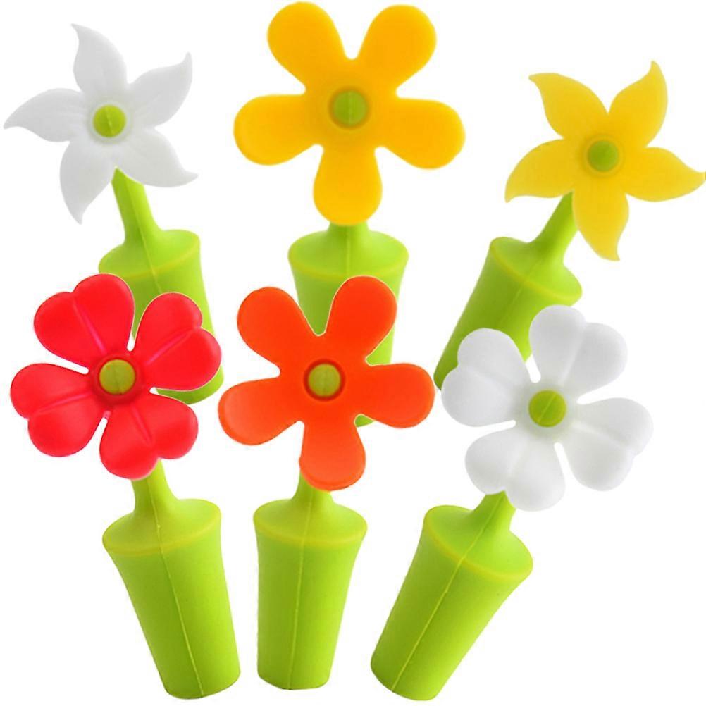Silicone Flower Plugs for Preservation 6Pcs