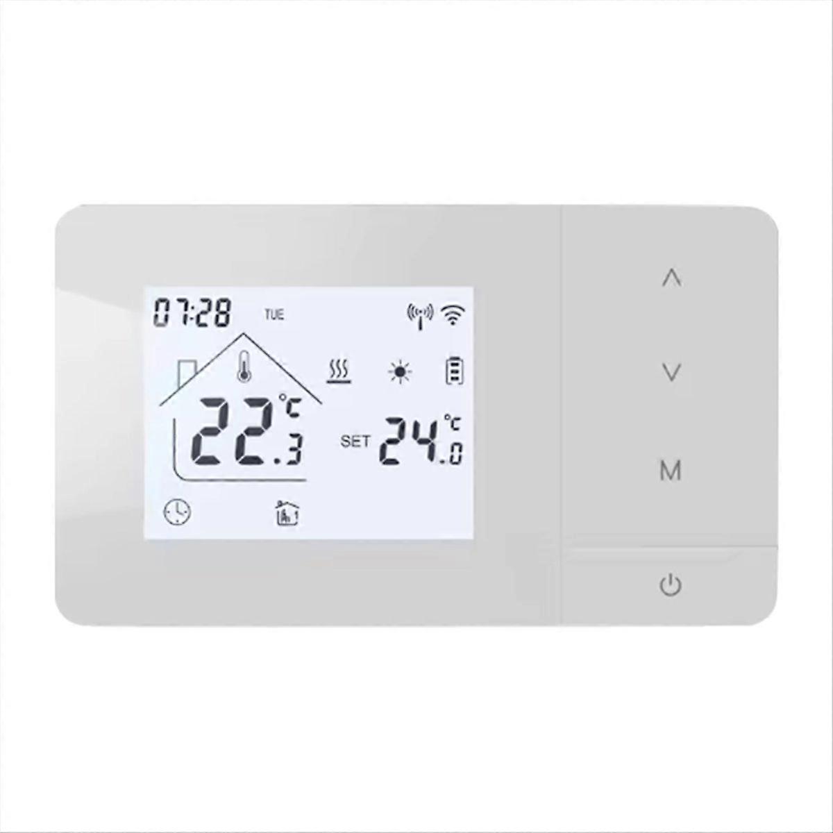 For Gas Boiler Smart Thermostat Wireless Temperature Controller with for & Home for Heating/Cooling Systems
