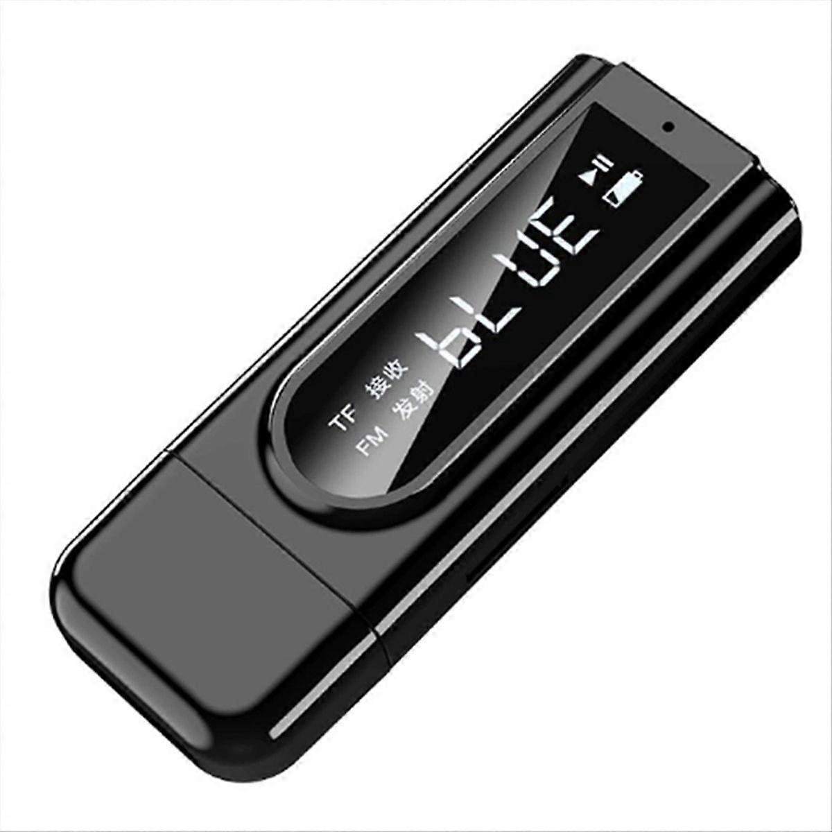 FM Stereo Bluetooth 5.0 Receiver Transmitter
