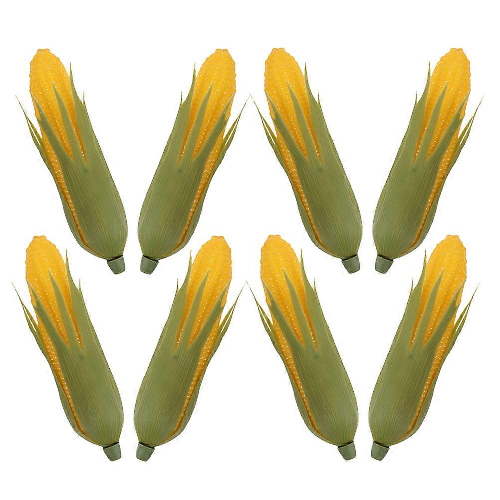 Realistic Artificial Corn Models for Display 32Pcs Lifelike Plastic Vegetable Decor