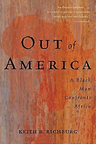 Aus Amerika: ein schwarzer Mann konfrontiert Afrika