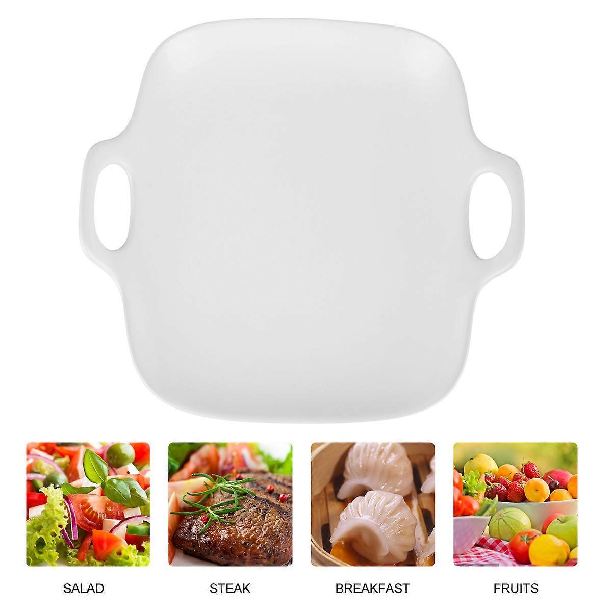 Serving Dish Simple Design No Heavy Metal for Home Kitchen Decoration 1Set