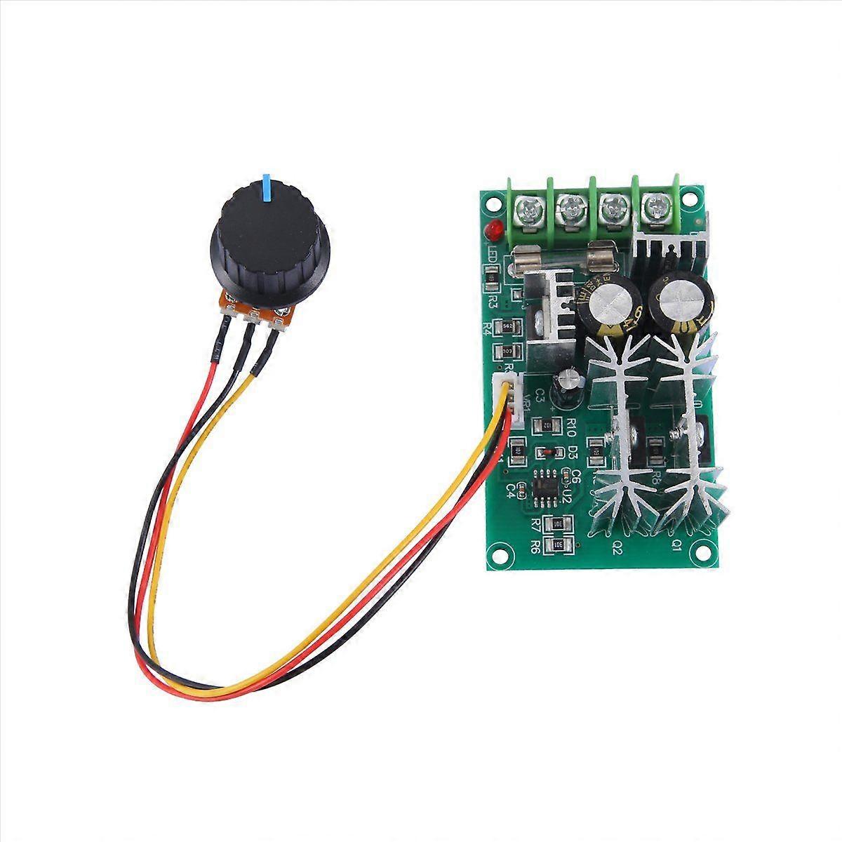 20A PWM DC Speed Controller 12V 24V 36V 48V with Potentiometer Switch