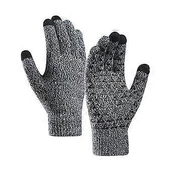 Luvas Seductiva de Inverno com Tela Sensível ao Toque, Antiderrapantes, Forro de Malha Macia e Térmica Elástica para Homens e Mulheres