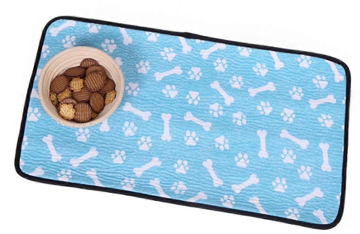 (hellblau 3045cm)Haustier Tischset