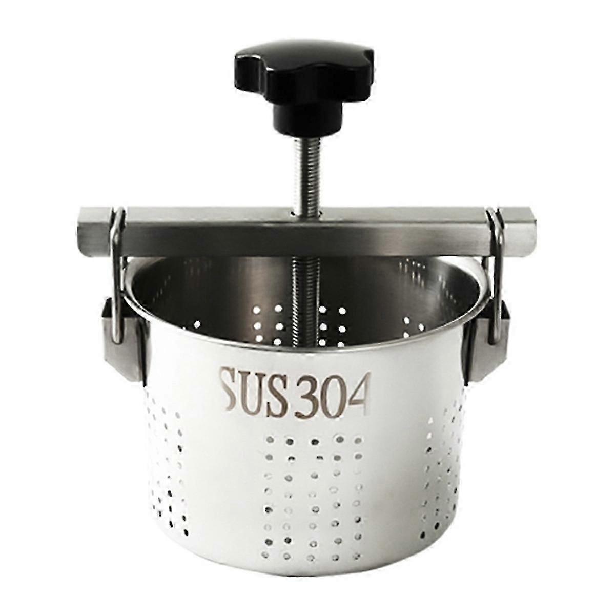 Stainless Steel Vegetable Stuffing Squeezer 1.5L Manual Dumpling Stuffing Squeezer Vegetable Drainer