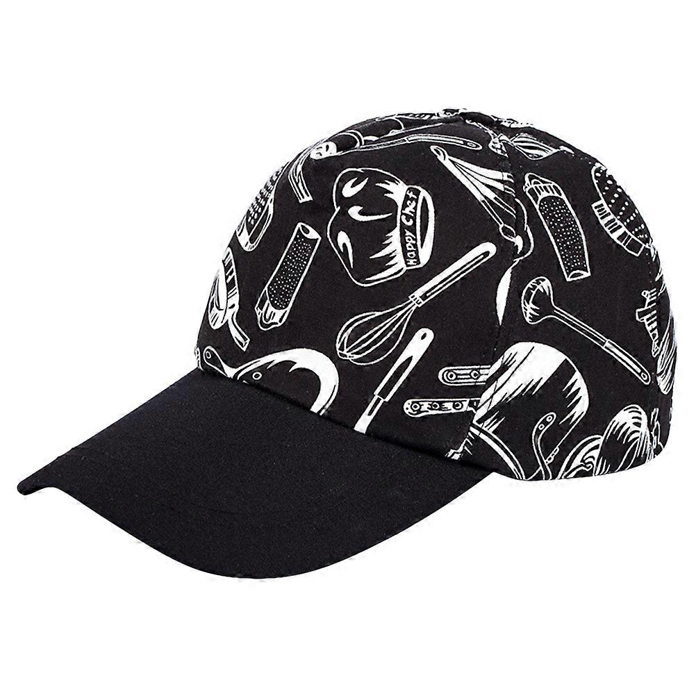 Restaurant Cap Chef Hat for Cooking Use 2Pcs Comfortable and Practical