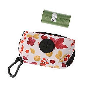 Pet Poop Bag Holder Small Waterproof Neoprene Outdoor Dog Waste Bag Dispenser 1Pcs