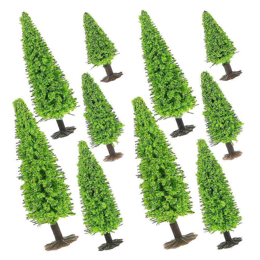 Miniature Model Trees Model Trees for Decor with 10Pcs DIY