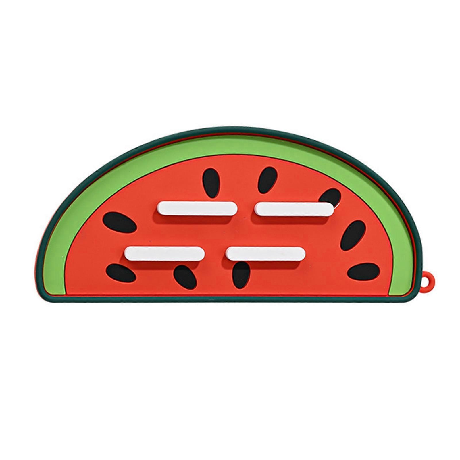 Multi Functional Silicone Trivet with Watermelon Design for Kitchen