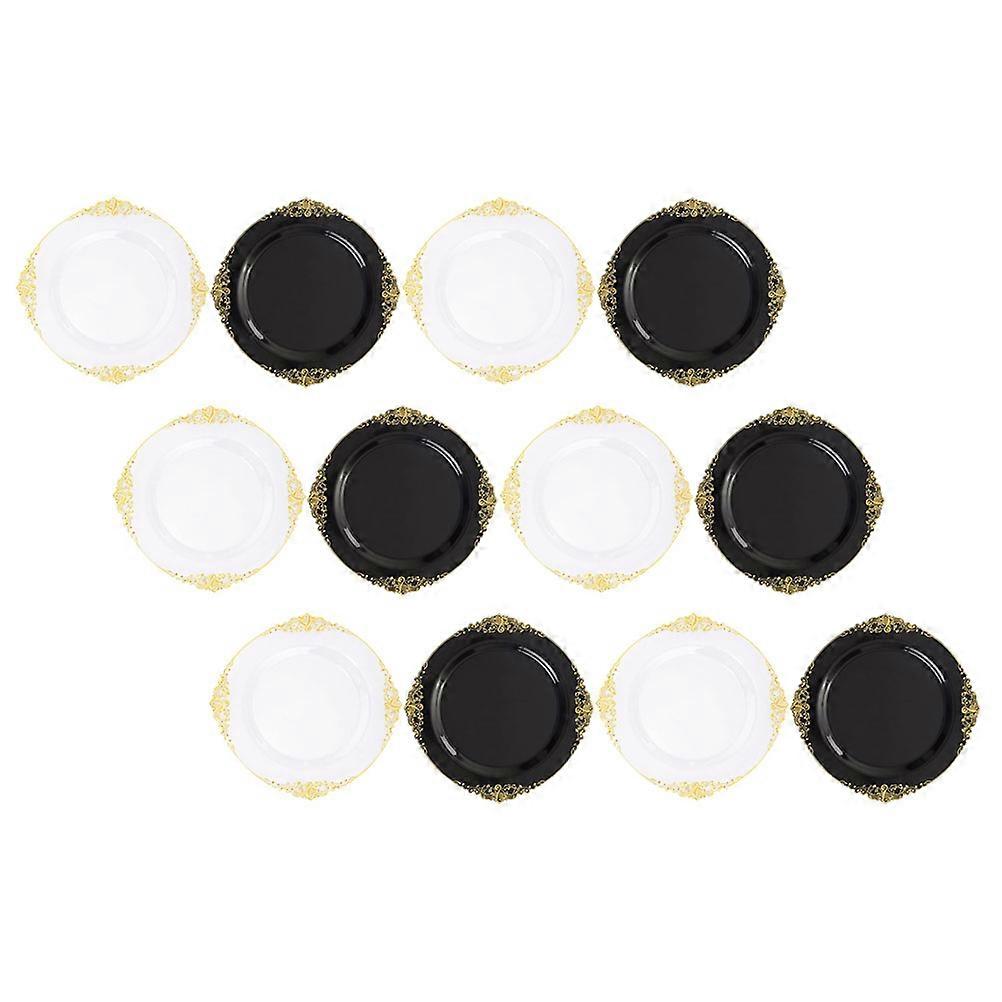 Gold Foil Party for Serving 12Pcs